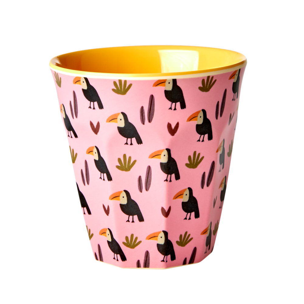 Toucan Print Melamine Cup By Rice DK